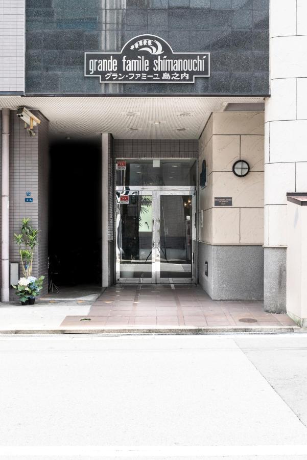 グランファミーユ島之内 702 広いバルコニー ペット不可 No Pet Apartment Osaka Bagian luar foto