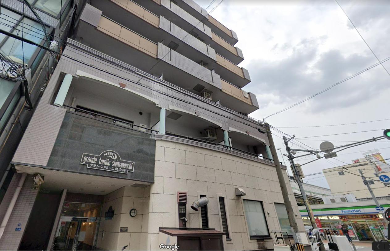 グランファミーユ島之内 702 広いバルコニー ペット不可 No Pet Apartment Osaka Bagian luar foto